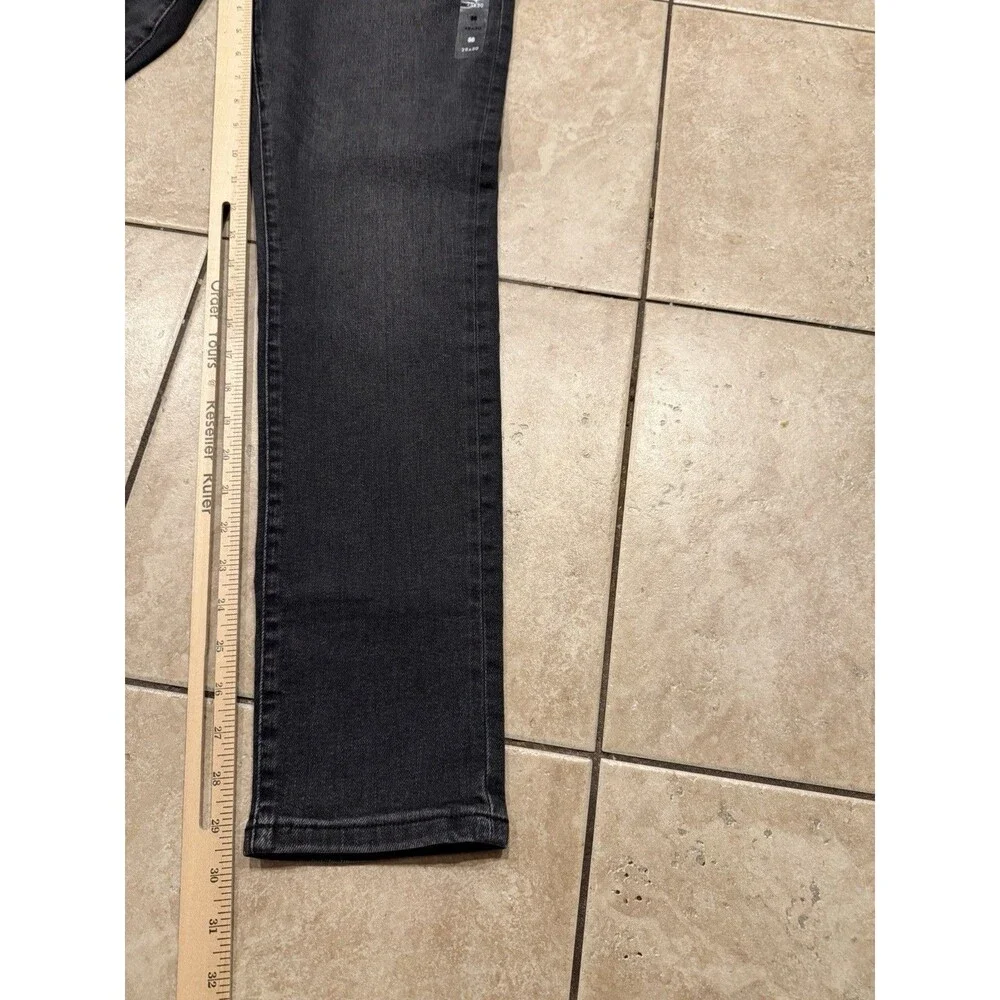 Lucky Brand Jeans Mens 28x30 Black Fade 412 Athletic Slim Straight Stretch NEW